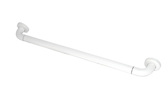 Поручень прямой с антибактериальным покрытием (белый) - fgospostavki.ru - Ивантеевка