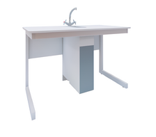 Стол ученический для кабинета химии двухместный - fgospostavki.ru - Ивантеевка