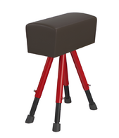 Козел гимнастический переменной высоты (чехол из натуральной кожи) - fgospostavki.ru - Ивантеевка