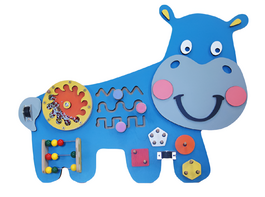 Бизиборд «Добрый бегемот» - fgospostavki.ru - Ивантеевка