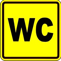 Тактильный знак (WC) 150х150 - fgospostavki.ru - Ивантеевка