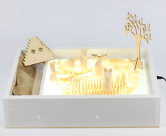 Световой планшет для рисования песком Белый - fgospostavki.ru - Ивантеевка