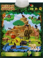 Озвученный плакат "Веселый зоопарк" - fgospostavki.ru - Ивантеевка
