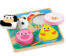 Тактильные пазлы "Ферма" - fgospostavki.ru - Ивантеевка