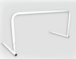 Барьер тренировочный регулируемой высоты (кнопочный фиксатор) - fgospostavki.ru - Ивантеевка