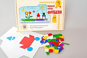 Игровой набор Фребеля "Конструктор плоскостной-1" (Серия "Эксперимент") - fgospostavki.ru - Ивантеевка