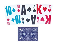Карты игральные с крупным шрифтом - fgospostavki.ru - Ивантеевка