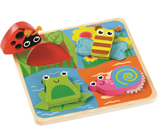 Тактильные пазлы "Лужок" - fgospostavki.ru - Ивантеевка