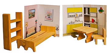 Игровой набор "Мебель" - fgospostavki.ru - Ивантеевка