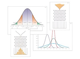 Модель-аппликация "Нормальное распределение (Распределение Гаусса)" (ламинированная) - fgospostavki.ru - Ивантеевка