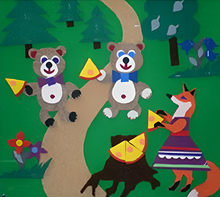 Пособие для слабовидящих детей - Театр-сказка "Два жадных медвежонка" - fgospostavki.ru - Ивантеевка