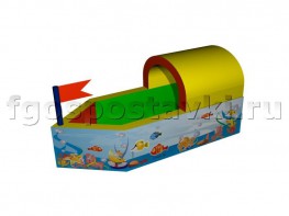 Сухой бассейн "Кораблик" с шелкографией - fgospostavki.ru - Ивантеевка