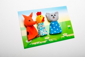 Пальчиковый театр "Кот, петух и лиса" - fgospostavki.ru - Ивантеевка