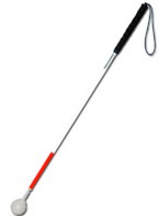 Трость телескопическая графитовая с вращающимся наконечником в виде шара - fgospostavki.ru - Ивантеевка