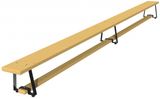 Скамейка гимнастическая (металлические ножки) (4 м)  - fgospostavki.ru - Ивантеевка