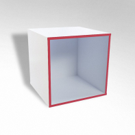 Открытая настенная полка-секция ТР1 ЛДСП  - fgospostavki.ru - Ивантеевка