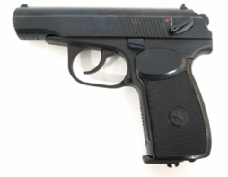 Массогабаритный лазерный макет пистолет Макарова ПМ со встроенным лазерным модулем и аккумуляторной батареей - fgospostavki.ru - Ивантеевка