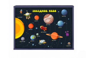 Интерактивная светозвуковая панель «Космос» - fgospostavki.ru - Ивантеевка