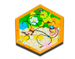 Бизиборд «Пчелиные соты №3» - fgospostavki.ru - Ивантеевка