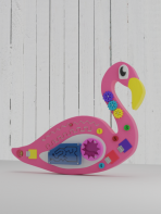 Бизиборд «Розовый фламинго» - fgospostavki.ru - Ивантеевка