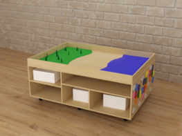 STEAM Многофункциональный стол Море, суша и лес - fgospostavki.ru - Ивантеевка