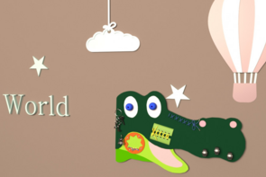 Бизиборд «Голова крокодила» - fgospostavki.ru - Ивантеевка