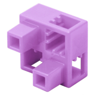 Половина куба тип В светло-фиолетовая Artec - fgospostavki.ru - Ивантеевка