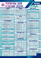 Стенд "Формулы для решения задач по физике" Вариант 1 - fgospostavki.ru - Ивантеевка