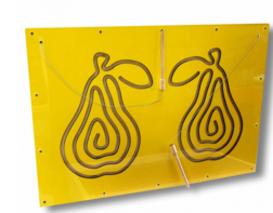 Межполушарная доска №21 желтая - fgospostavki.ru - Ивантеевка