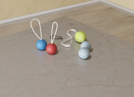 Набор мячей для занятий на доске Бильгоу - fgospostavki.ru - Ивантеевка