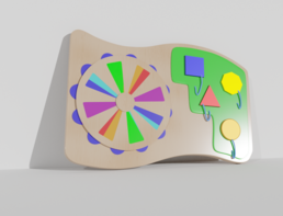 Тактильно-развивающая панель «Яркие краски» - fgospostavki.ru - Ивантеевка