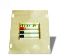 Тактильно-развивающая панель «Цветные счеты» - fgospostavki.ru - Ивантеевка