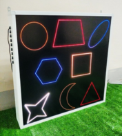 Панель интерактивная со светящимися цветными фигурами - fgospostavki.ru - Ивантеевка