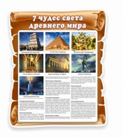 Стенд "Семь чудес света" - fgospostavki.ru - Ивантеевка