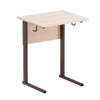 Стол ученический одноместный на прямоугольной трубе - fgospostavki.ru - Ивантеевка