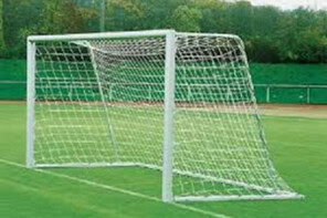 Сетка для футбольных ворот (нить 3 миллиметра, 5Х2Х(1Х1,5) ячейка 100Х100) - fgospostavki.ru - Ивантеевка