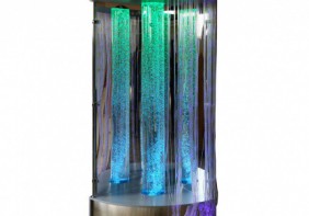 Сенсорный уголок большой с одной колонной, двусторонней подсветкой и фибероптическими нитями. VIP класс. - fgospostavki.ru - Ивантеевка