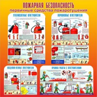 Стенд "Пожарная безопасность" Вариант 2 - fgospostavki.ru - Ивантеевка