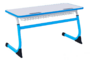 Парта SMARTY двухместная регулируемая по высоте с антивандальной кромкой - fgospostavki.ru - Ивантеевка