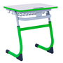 Парта SMARTY одноместная регулируемая по высоте с антивандальной кромкой - fgospostavki.ru - Ивантеевка