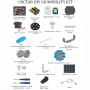 Robo kit DIYGO Мобильный робот с колесами всенаправленного движения - fgospostavki.ru - Ивантеевка
